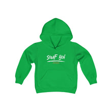 Load image into Gallery viewer, SoufBoi Kids Heavy Blend Hoodie (Original White)
