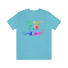 Load image into Gallery viewer, Network Or Die Tee (Rainbow/Split)
