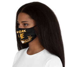 Load image into Gallery viewer, Network Or Die Fitted Mask (Orange )
